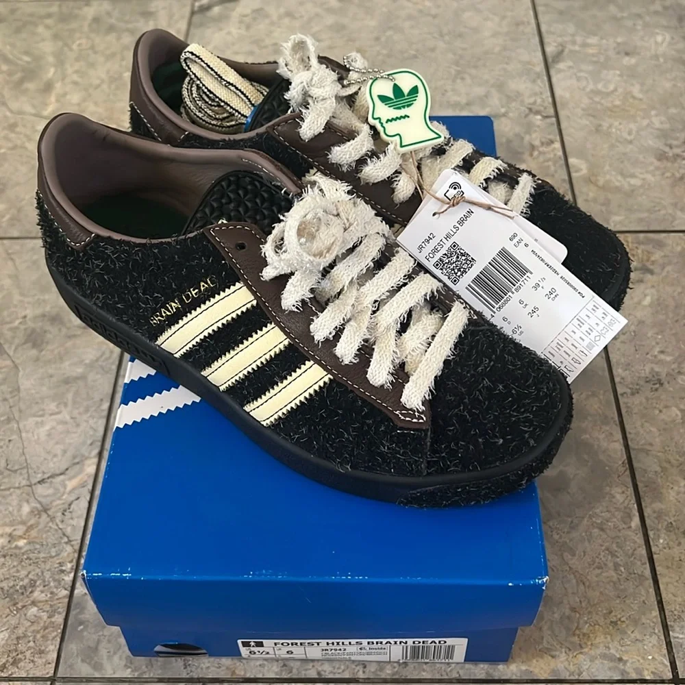 Brain Dead x Adidas Forest Hills Sneaker - Black